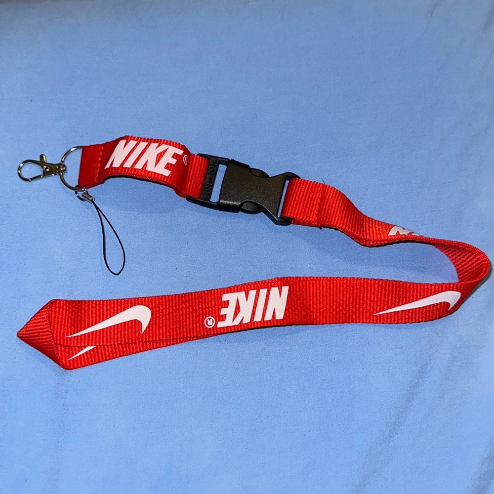 Red Nike lanyard